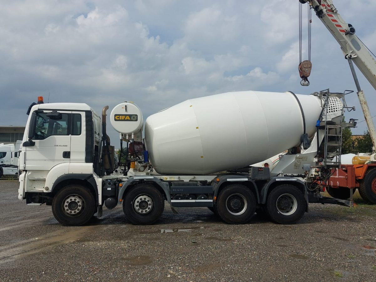 MAN TGS 41.480 CIFA RY1300 - Betonvežis: foto 5 MAN TGS 41.480 CIFA RY1300 - Betonvežis: foto 5