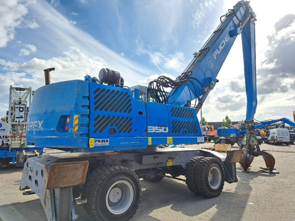 Fuchs MHL350E + Polyp - Ekskavatorius su ilga strėle: foto 1 Fuchs MHL350E + Polyp - Ekskavatorius su ilga strėle: foto 1