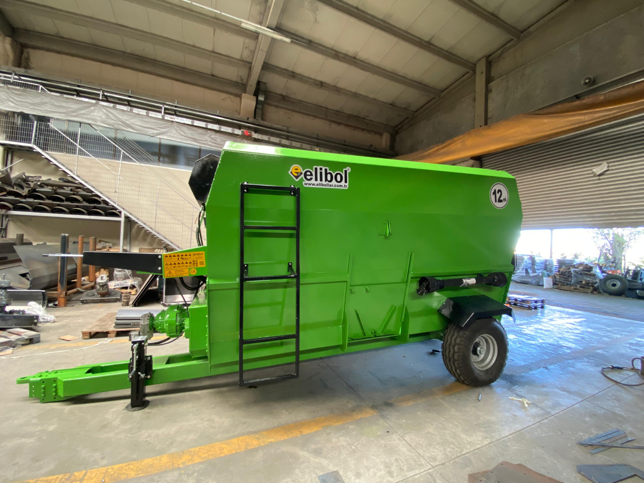 ELİBOL ELİBOLMIX 12M³ HORIZONTAL FEED MIXER - Pašarų maišytuvas: foto 1 ELİBOL ELİBOLMIX 12M³ HORIZONTAL FEED MIXER - Pašarų maišytuvas: foto 1