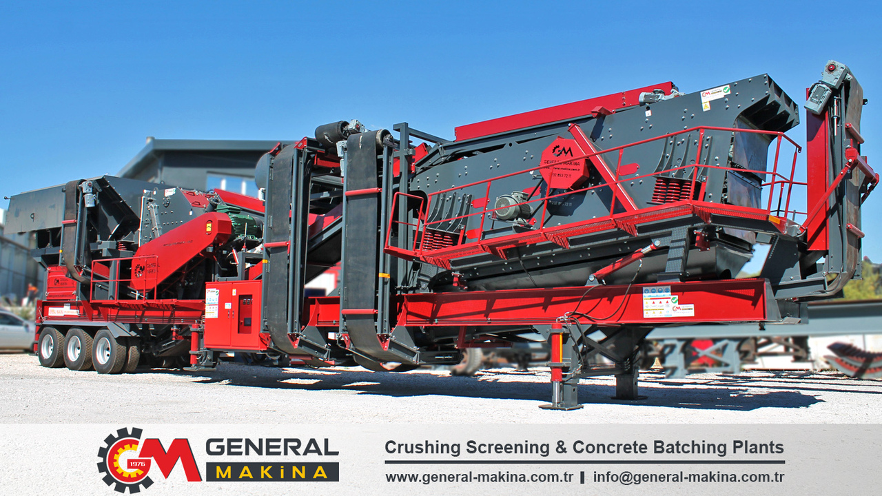 GENERAL MAKİNA HOT Sale Crushing Plants - Mobilus trupintuvas: foto 5 GENERAL MAKİNA HOT Sale Crushing Plants - Mobilus trupintuvas: foto 5