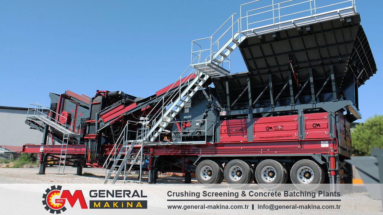 GENERAL MAKİNA Limestone Crushing Plant - Mobilus trupintuvas: foto 5 GENERAL MAKİNA Limestone Crushing Plant - Mobilus trupintuvas: foto 5