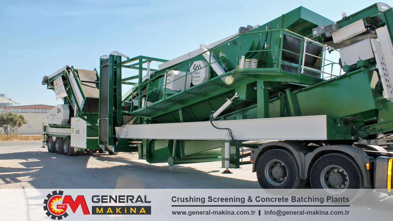 GENERAL MAKİNA Mobile Crushing System With Jaw Crusher - Žandikaulio trupintuvas: foto 4 GENERAL MAKİNA Mobile Crushing System With Jaw Crusher - Žandikaulio trupintuvas: foto 4