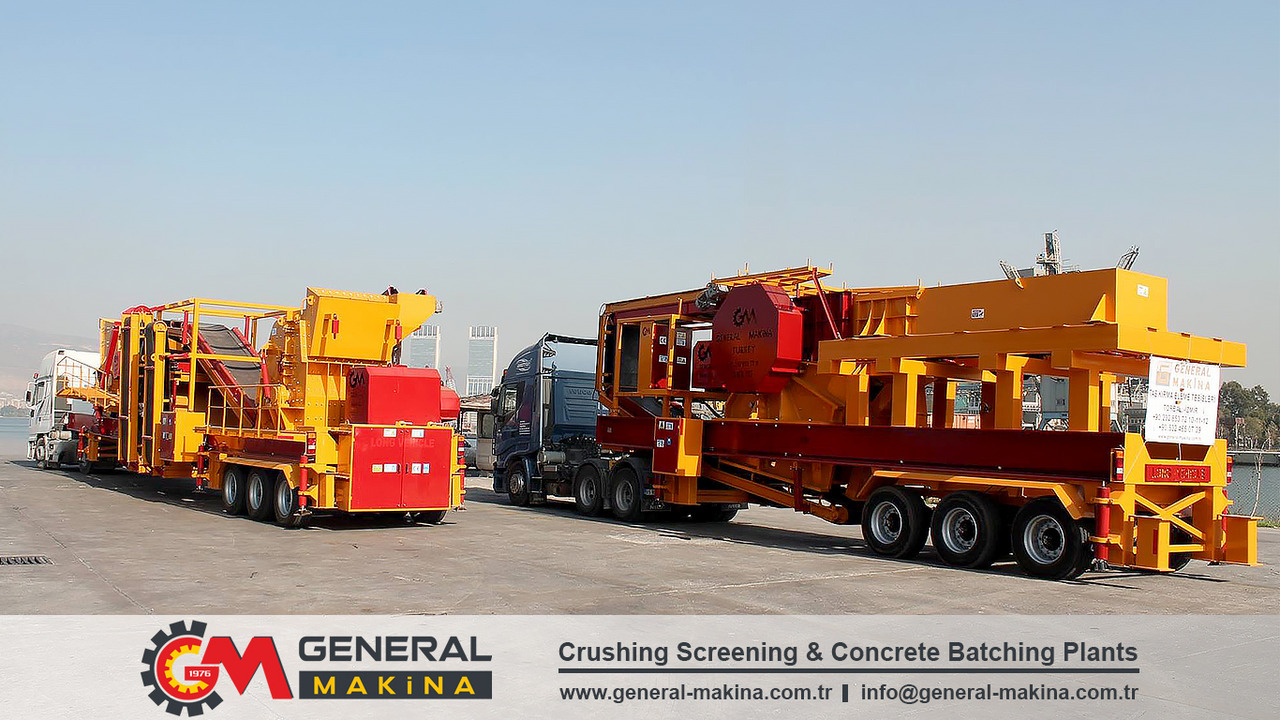 GENERAL MAKİNA Mobile Crushing System With Jaw Crusher - Žandikaulio trupintuvas: foto 1 GENERAL MAKİNA Mobile Crushing System With Jaw Crusher - Žandikaulio trupintuvas: foto 1