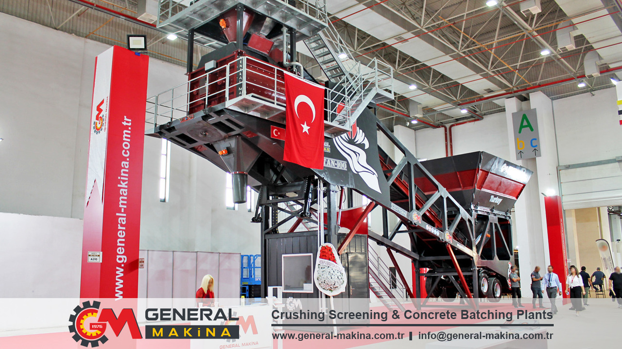 Nauja Betono gamykla General Makina Best Price Concrete Batching Plants: foto 8