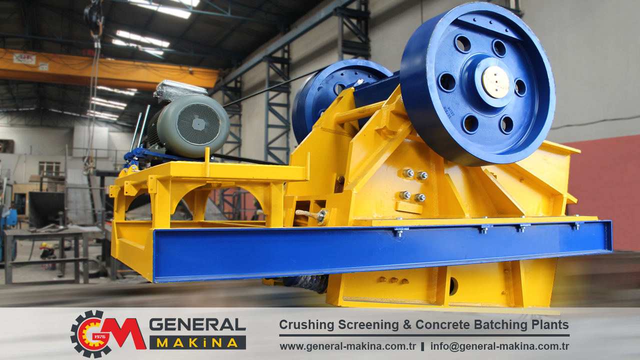 Nauja Žandikaulio trupintuvas General Makina High Quality Jaw Crusher: foto 9