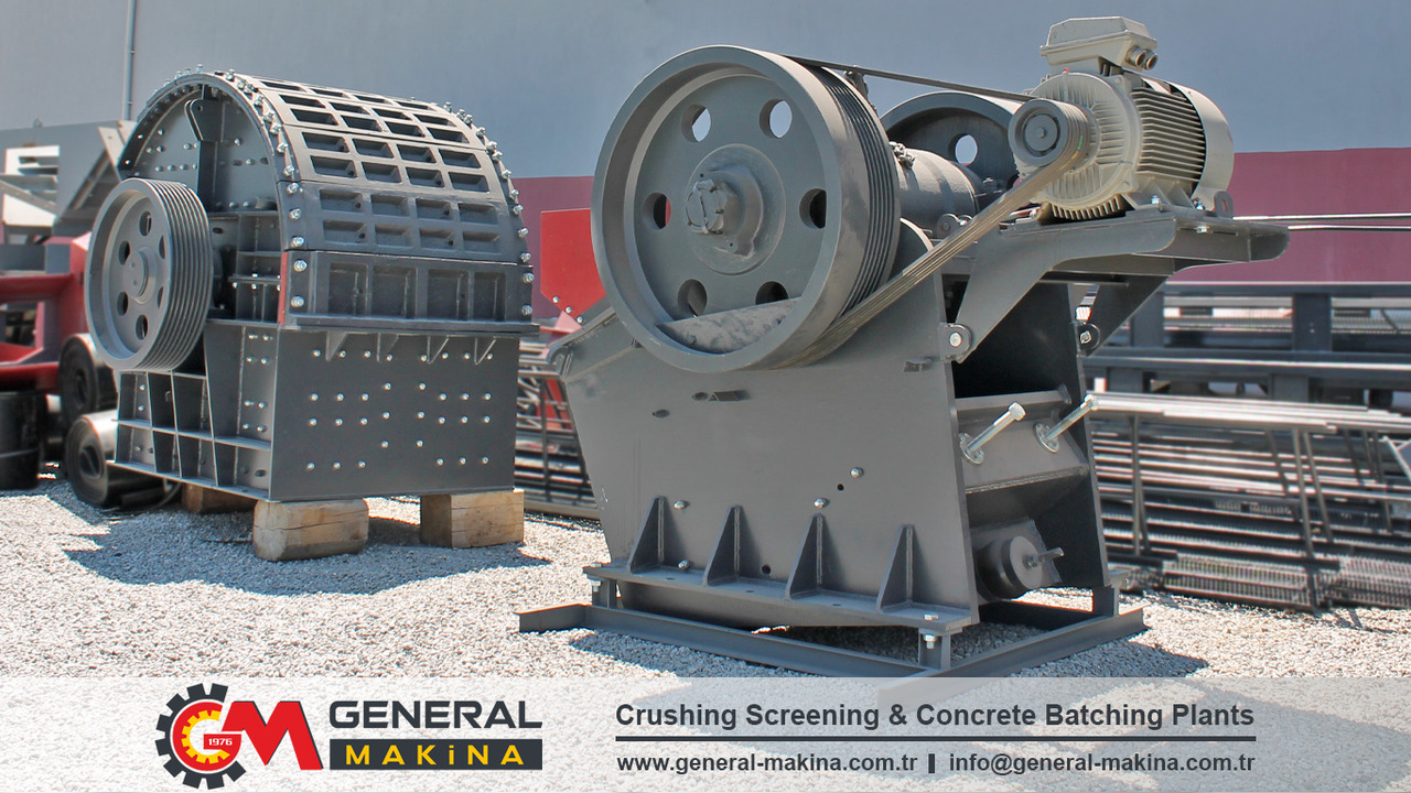 Nauja Žandikaulio trupintuvas General Makina High Quality Jaw Crusher: foto 20