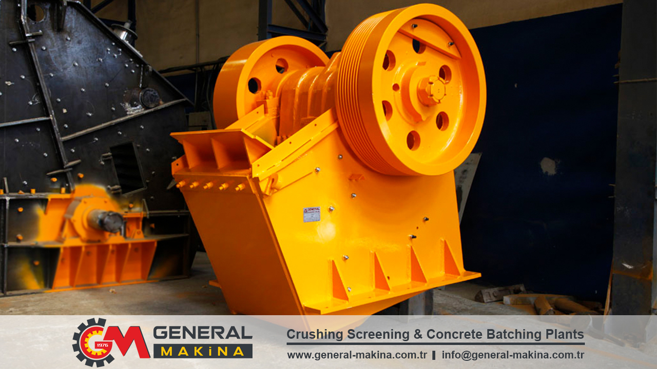Nauja Žandikaulio trupintuvas General Makina High Quality Jaw Crusher: foto 12