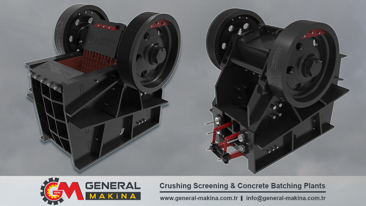 General Makina Jaw Crushers From Turkey - Žandikaulio trupintuvas: foto 5 General Makina Jaw Crushers From Turkey - Žandikaulio trupintuvas: foto 5