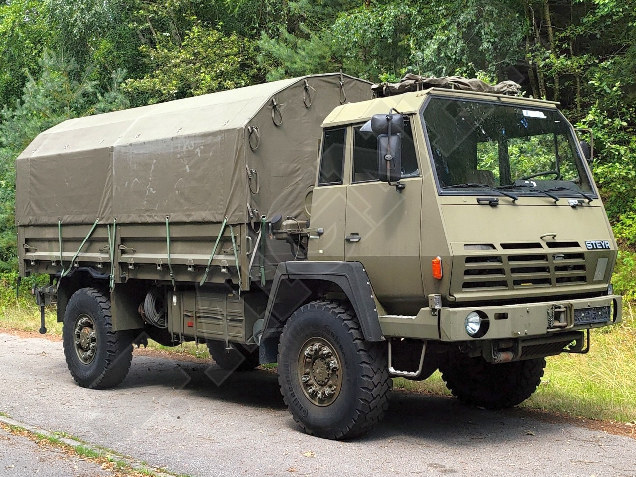 Steyr 1291 4×4 - Sunkvežimis: foto 1 Steyr 1291 4×4 - Sunkvežimis: foto 1