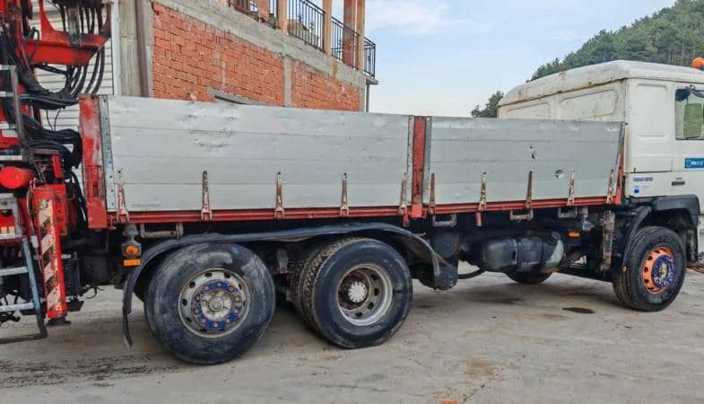 MAN 19.422 Truck with crane - Sunkvežimis su kranu: foto 4 MAN 19.422 Truck with crane - Sunkvežimis su kranu: foto 4