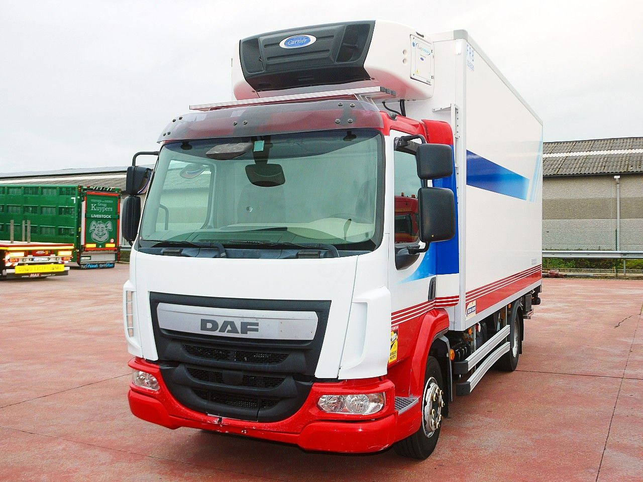 DAF LF FA 10.180 FLEISH KUHLKOFFER CARRIER SUPRA 550 - Refrižeratorius sunkvežimis: foto 5 DAF LF FA 10.180 FLEISH KUHLKOFFER CARRIER SUPRA 550 - Refrižeratorius sunkvežimis: foto 5