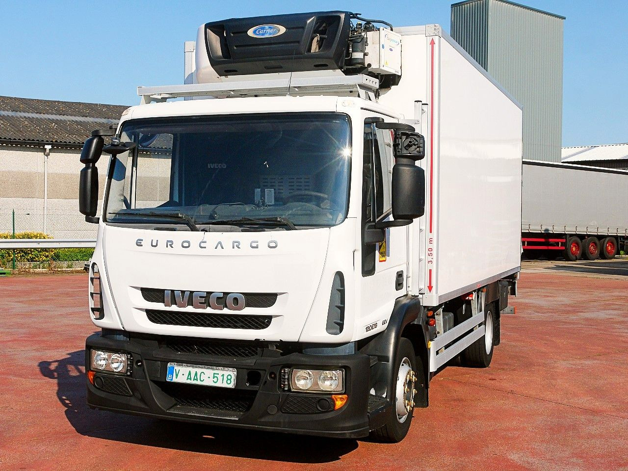 Iveco 120E18 EUROCARGO KUHLKOFFER CARRIER SUPRA 550 - Refrižeratorius sunkvežimis: foto 5 Iveco 120E18 EUROCARGO KUHLKOFFER CARRIER SUPRA 550 - Refrižeratorius sunkvežimis: foto 5