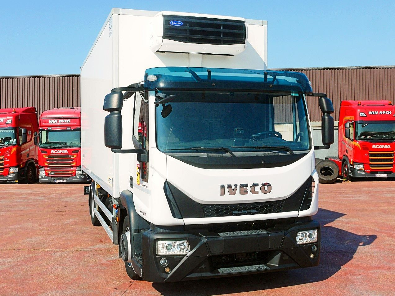 Iveco 120E28 KUHLKOFFER FLEISH BAHNEN CARRIER  XARIOS - Refrižeratorius sunkvežimis: foto 1 Iveco 120E28 KUHLKOFFER FLEISH BAHNEN CARRIER  XARIOS - Refrižeratorius sunkvežimis: foto 1