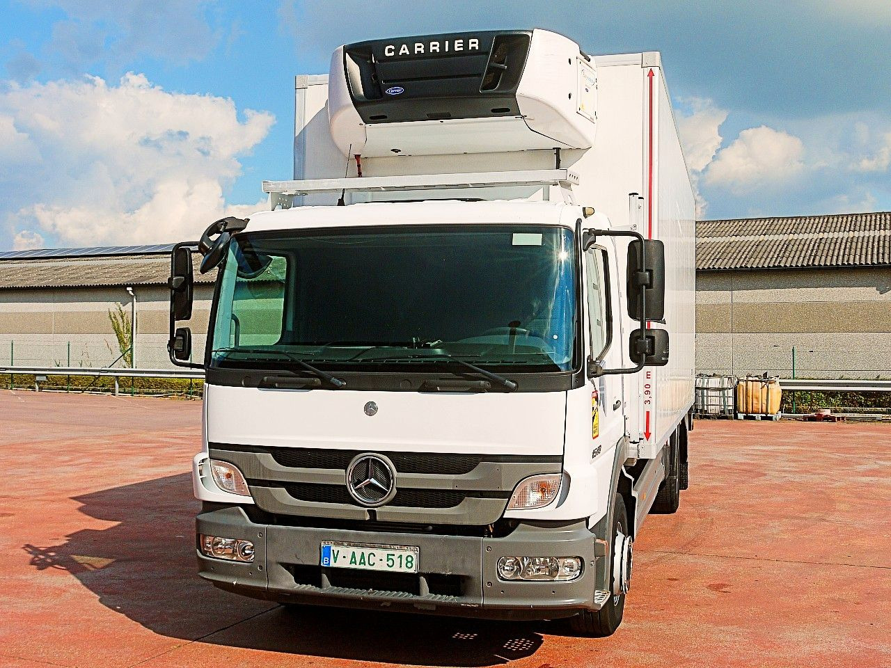Mercedes-Benz 1518 ATEGO KUHLKOFER CARRIER SUPRA 850 Mult LUFT - Refrižeratorius sunkvežimis: foto 5 Mercedes-Benz 1518 ATEGO KUHLKOFER CARRIER SUPRA 850 Mult LUFT - Refrižeratorius sunkvežimis: foto 5