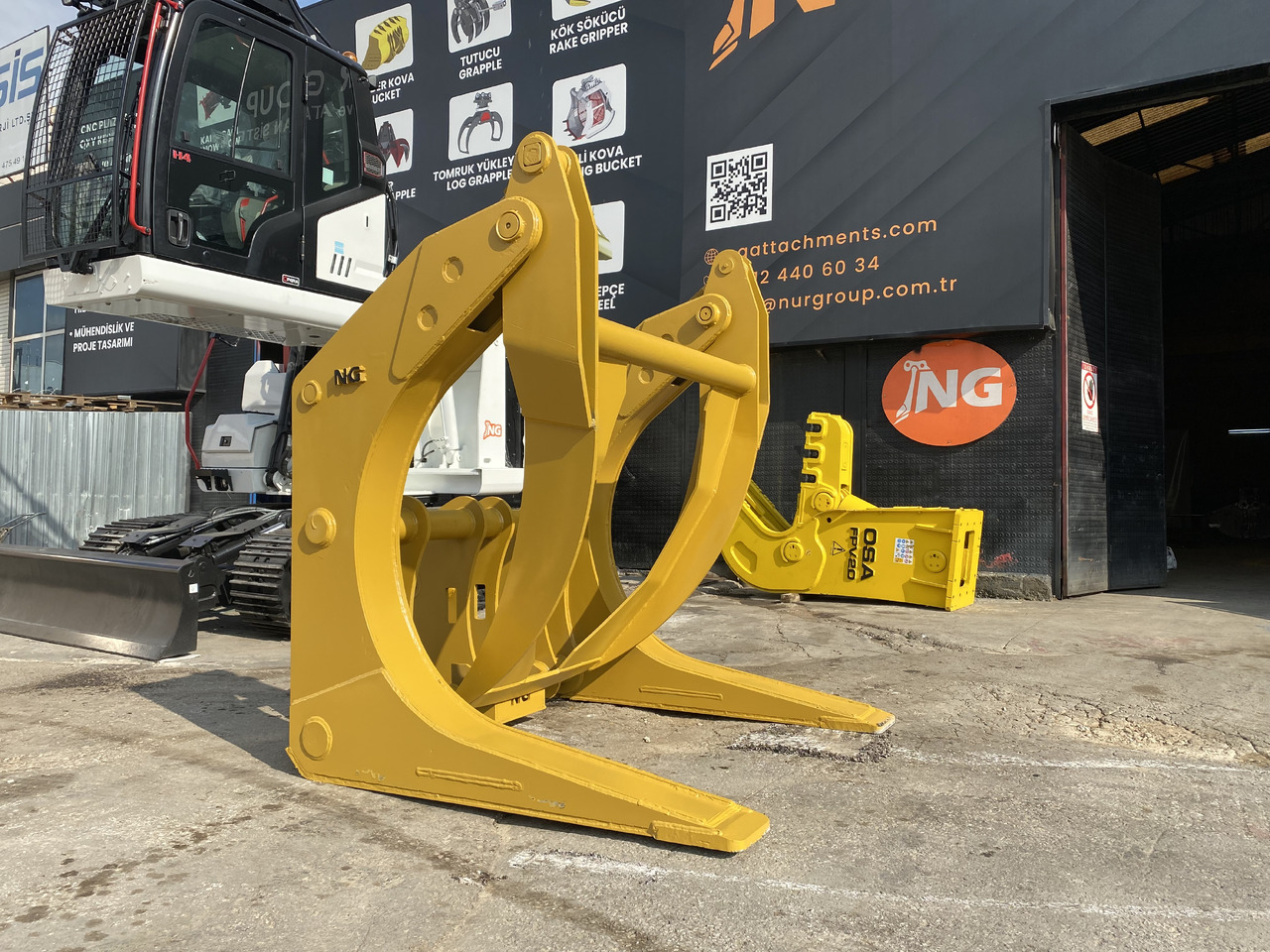 LOG GRAPPLE FOR LOADER - Replės - Ratinis krautuvas: foto 2 LOG GRAPPLE FOR LOADER - Replės - Ratinis krautuvas: foto 2