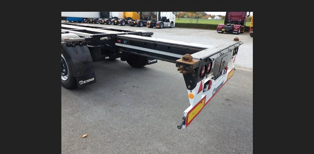 Krone Podkontenerowa - Konteineris-vežimus/ Sukeisti kūną puspriekabė: foto 3 Krone Podkontenerowa - Konteineris-vežimus/ Sukeisti kūną puspriekabė: foto 3