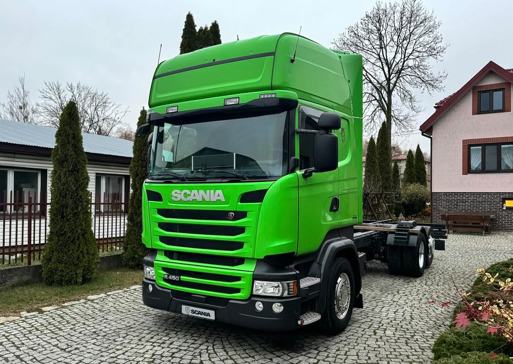 Scania R450 - Važiuoklės sunkvežimis: foto 1 Scania R450 - Važiuoklės sunkvežimis: foto 1