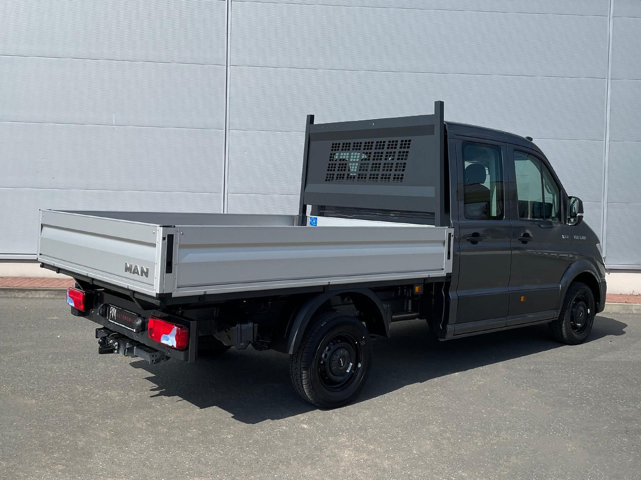 Bortinis automobilis, Komercinis automobilis su dviguba kabina MAN TGE 3.180 Pritsche DOKA MR 4x4 ACC LED DIFF-SPER: foto 7