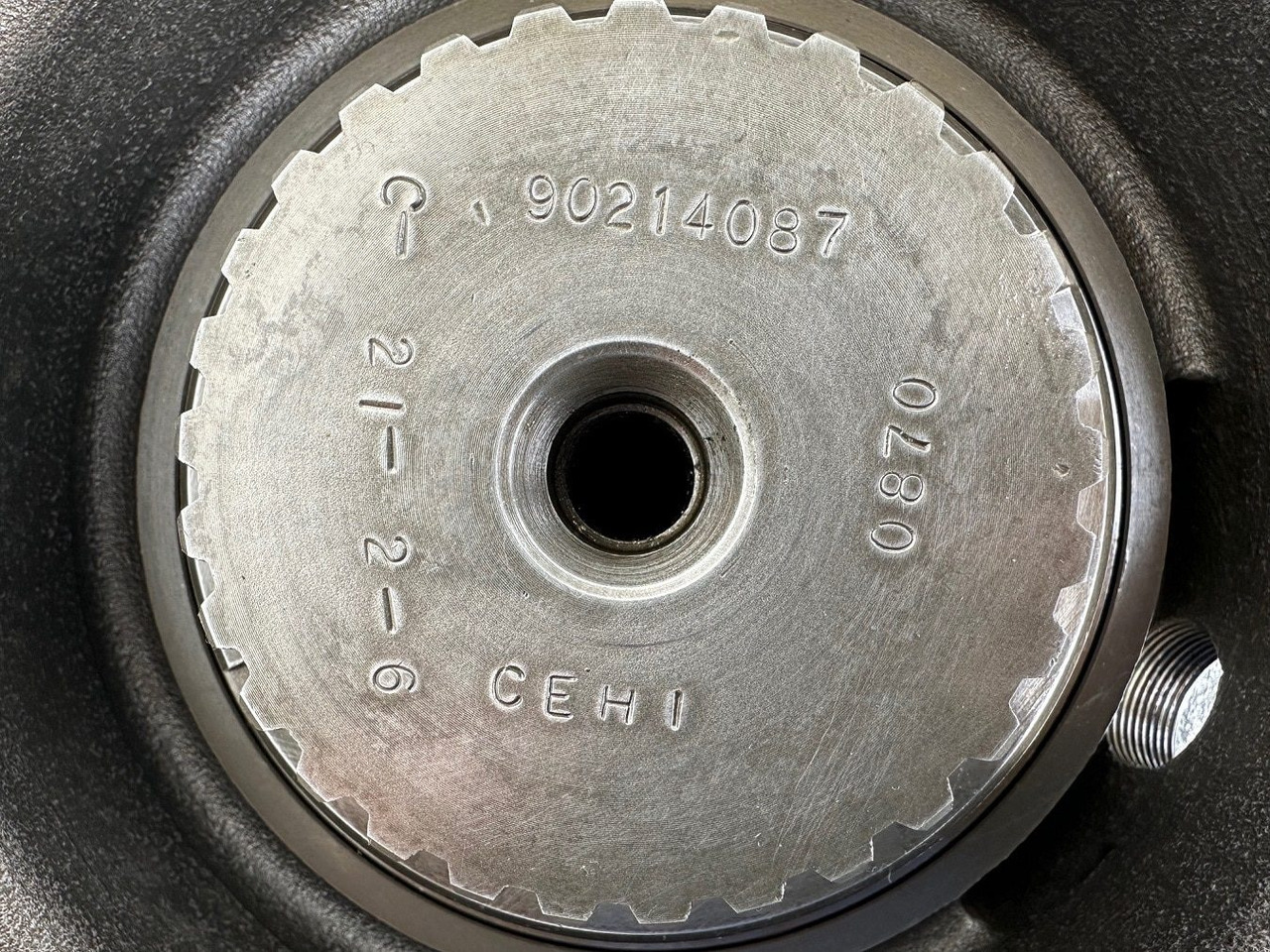 Transmisija - Statybinė technika Liebherr Abtriebswellengehäuse ID-Nr.90013701 mit Abtriebswelle ID-Nr.90214087.    SAT275A290.  R922 LC-1486. R924 LC-1487.  #0871#0876#: foto 17