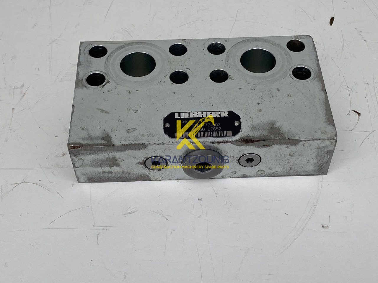 Liebherr Dämpfungsventil ID-Nr.10121777. P924 COMP, P926, R926, R916, R922, R924 COMP, R924, R926 COMP, R926, R930, R936, R946, R950 T, R960 T. #DÄ27652# - Posūkio reduktorius - Ekskavatorius: foto 1 Liebherr Dämpfungsventil ID-Nr.10121777. P924 COMP, P926, R926, R916, R922, R924 COMP, R924, R926 COMP, R926, R930, R936, R946, R950 T, R960 T. #DÄ27652# - Posūkio reduktorius - Ekskavatorius: foto 1