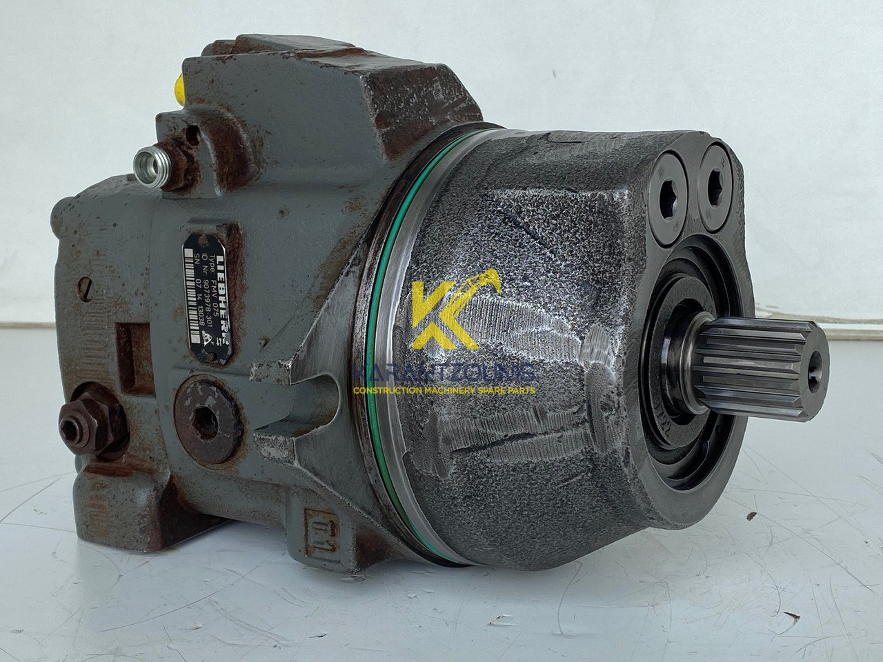 Liebherr Hydraulikeinbaumotor FMV075, ID-Nr.9073978. LOS914, LOS924, R902, R904, R912, R914, R922, R924, R924 COMP, R924 COMPA. #13038# - Hidraulinis variklis - Vikšrinis ekskavatorius: foto 1 Liebherr Hydraulikeinbaumotor FMV075, ID-Nr.9073978. LOS914, LOS924, R902, R904, R912, R914, R922, R924, R924 COMP, R924 COMPA. #13038# - Hidraulinis variklis - Vikšrinis ekskavatorius: foto 1