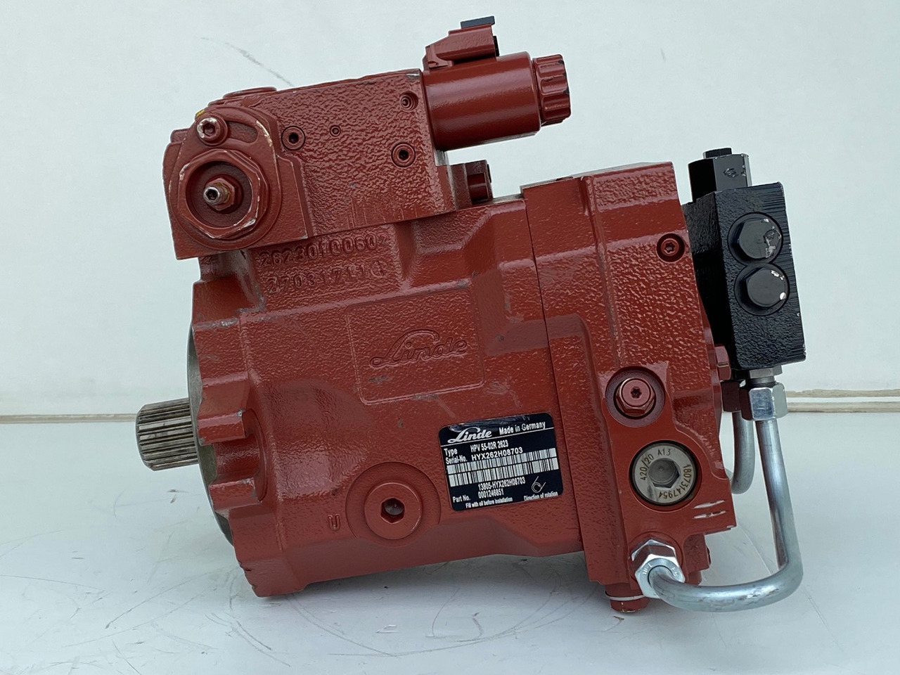 Linde Verstellpumpe-Axialkolbenpumpe Typ:HPV 55-02R 2623. #HPV55BC# - Hidraulinis siurblys: foto 4 Linde Verstellpumpe-Axialkolbenpumpe Typ:HPV 55-02R 2623. #HPV55BC# - Hidraulinis siurblys: foto 4