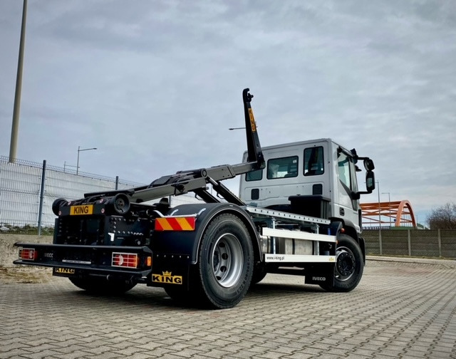 Nauja Komunalinė/ Specializuota technika IVECO Eurocargo + hooklift KING HZ-10R: foto 7
