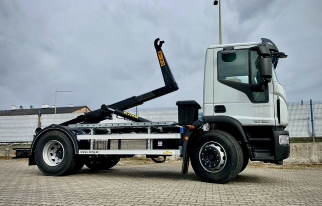 Nauja Komunalinė/ Specializuota technika IVECO Eurocargo + hooklift KING HZ-10R: foto 8