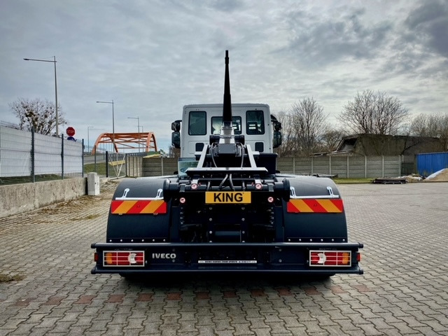 Nauja Komunalinė/ Specializuota technika IVECO Eurocargo + hooklift KING HZ-10R: foto 6