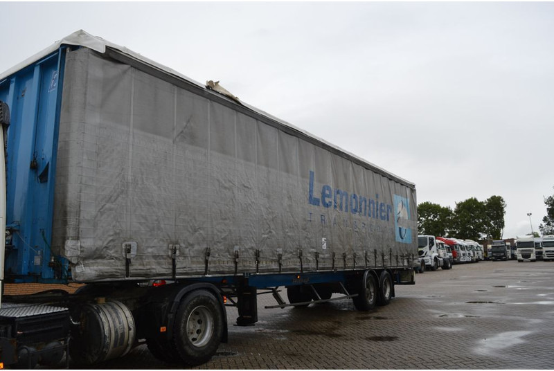 Fruehauf * VFK DF 27C1 * 2AXLE * - Tentinė puspriekabė: foto 1 Fruehauf * VFK DF 27C1 * 2AXLE * - Tentinė puspriekabė: foto 1