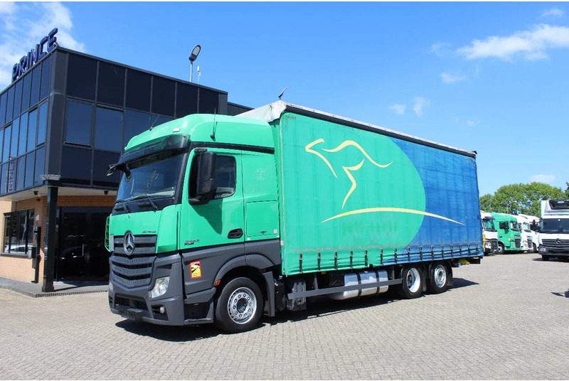 Mercedes-Benz Actros 1842 * EURO6 * 6X2 * - Tentinis sunkvežimis: foto 1 Mercedes-Benz Actros 1842 * EURO6 * 6X2 * - Tentinis sunkvežimis: foto 1