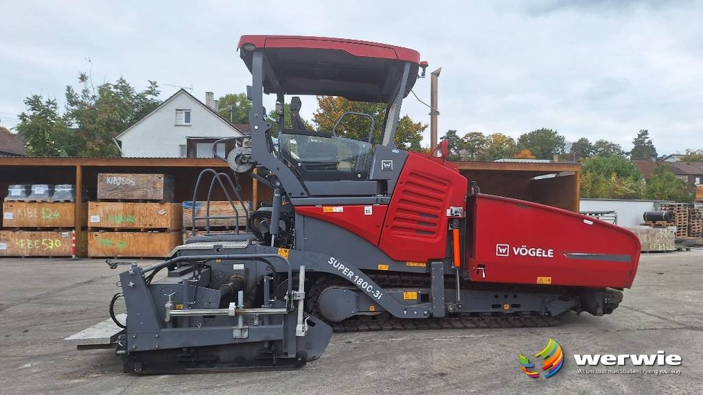 Vögele SUPER 1800-3i - Asfalto klotuvas: foto 1 Vögele SUPER 1800-3i - Asfalto klotuvas: foto 1