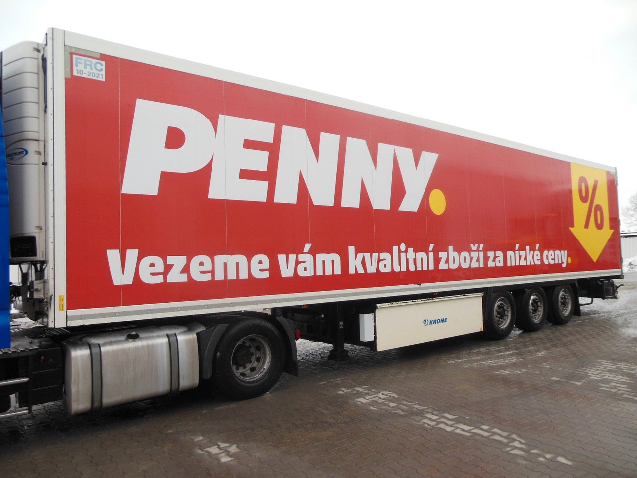 Krone SD, COOL LINER, DOPPELSTOCK, CARRIER VECTOR 1350 - Furgonas puspriekabė: foto 1 Krone SD, COOL LINER, DOPPELSTOCK, CARRIER VECTOR 1350 - Furgonas puspriekabė: foto 1