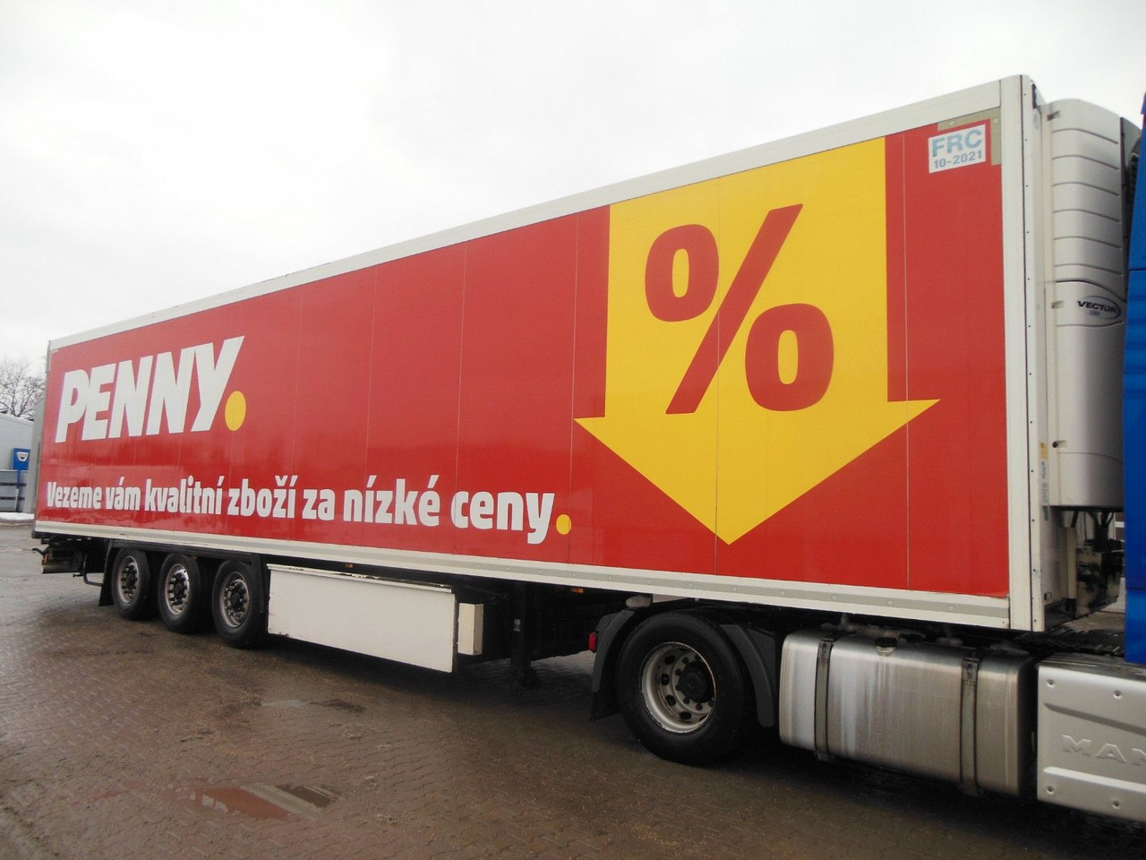 Krone SD, COOL LINER, DOPPELSTOCK, CARRIER VECTOR 1350 - Furgonas puspriekabė: foto 2 Krone SD, COOL LINER, DOPPELSTOCK, CARRIER VECTOR 1350 - Furgonas puspriekabė: foto 2