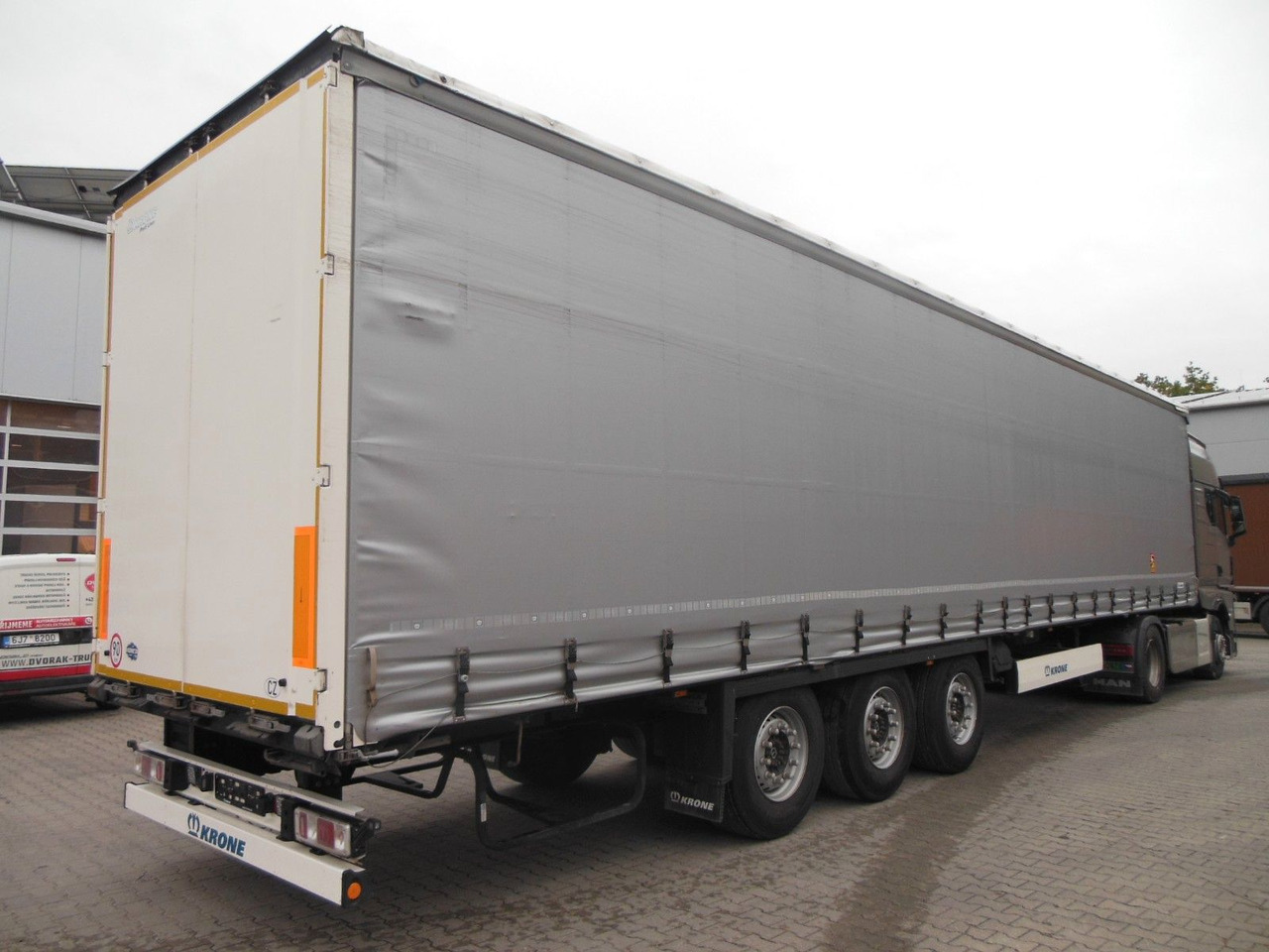 Krone SD, LIFT ACHSE - Tentinė puspriekabė: foto 4 Krone SD, LIFT ACHSE - Tentinė puspriekabė: foto 4