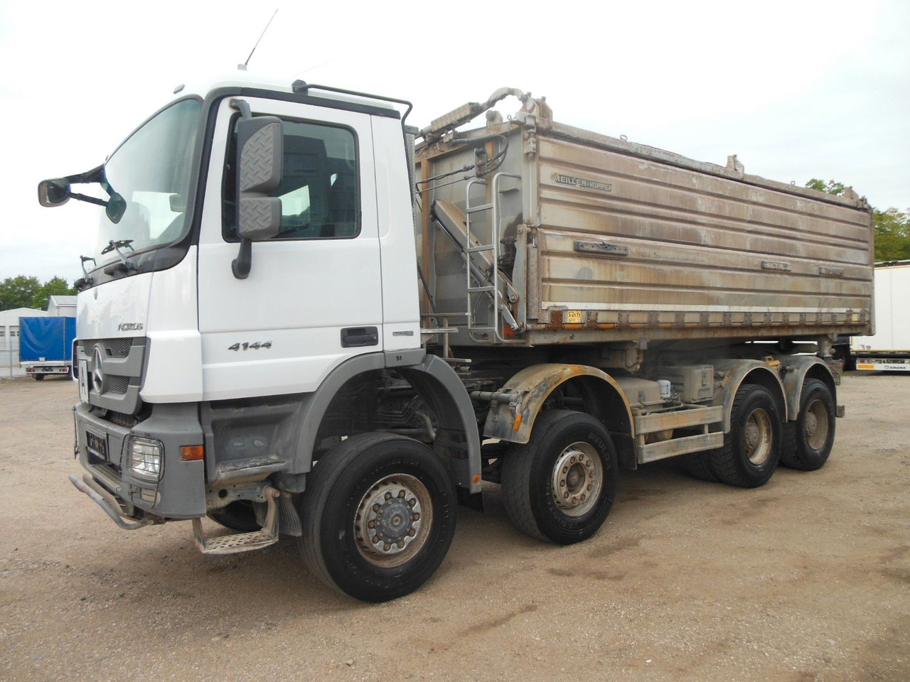 Mercedes-Benz ACTROS 4144, 8X6, 3 PEDALE, MEILLER, BODRMATIC - Savivartis sunkvežimis: foto 1 Mercedes-Benz ACTROS 4144, 8X6, 3 PEDALE, MEILLER, BODRMATIC - Savivartis sunkvežimis: foto 1