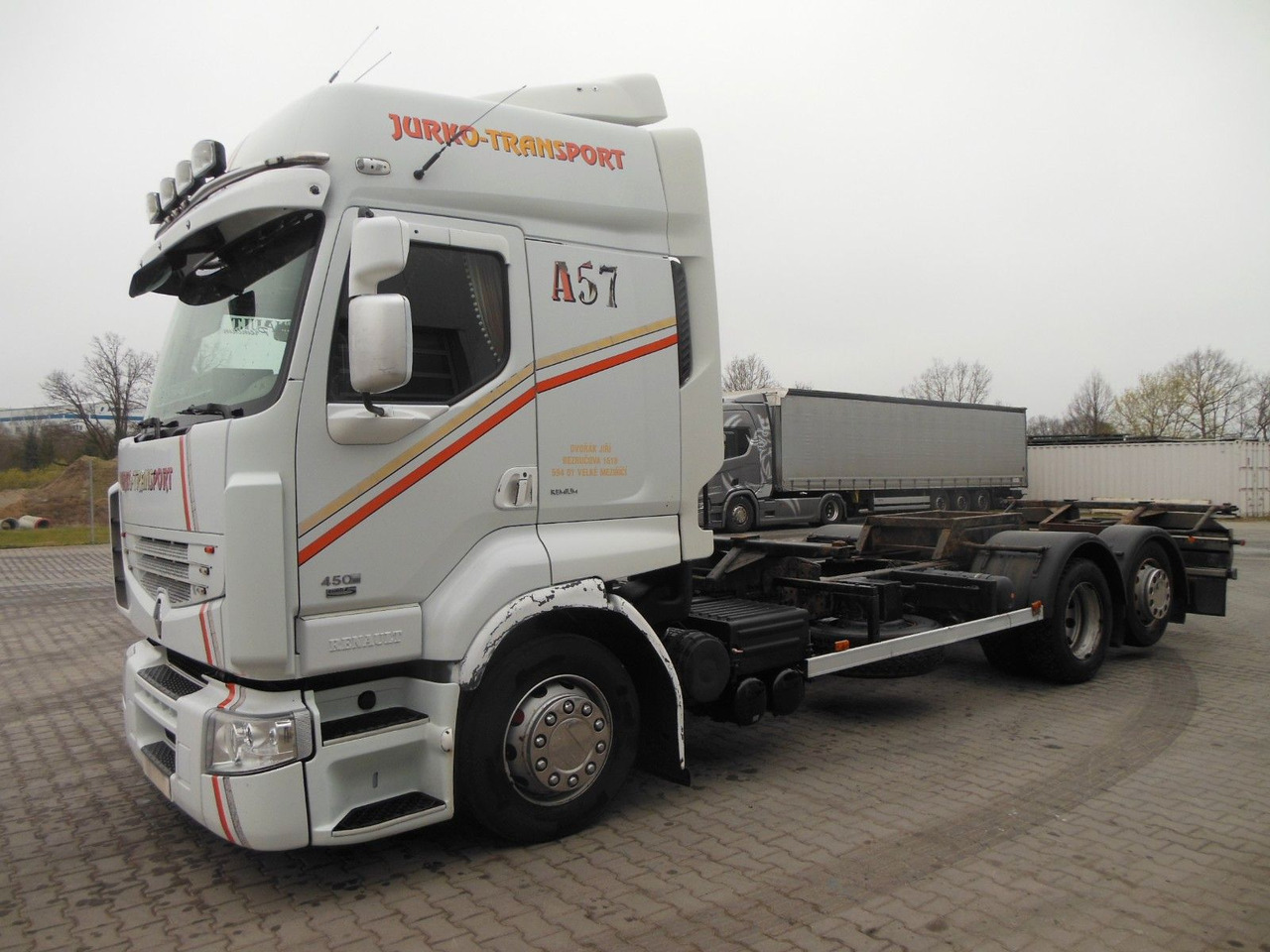 Renault PREMIUM DXI 450.25, 6X2, BDF, MANUELL!!! - Konteineris-vežimus/ Sukeisti kūną sunkvežimis: foto 1 Renault PREMIUM DXI 450.25, 6X2, BDF, MANUELL!!! - Konteineris-vežimus/ Sukeisti kūną sunkvežimis: foto 1