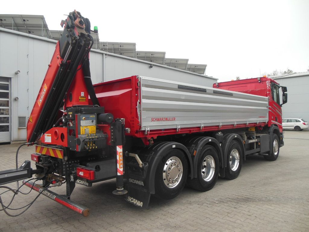Scania R 580,8X4,KIPPER,BORDMATIC,PALFINGER PK 19.001 Scania R 580,8X4,KIPPER,BORDMATIC,PALFINGER PK 19.001 - Savivartis sunkvežimis, Sunkvežimis su kranu: foto 3 Scania R 580,8X4,KIPPER,BORDMATIC,PALFINGER PK 19.001 Scania R 580,8X4,KIPPER,BORDMATIC,PALFINGER PK 19.001 - Savivartis sunkvežimis, Sunkvežimis su kranu: foto 3
