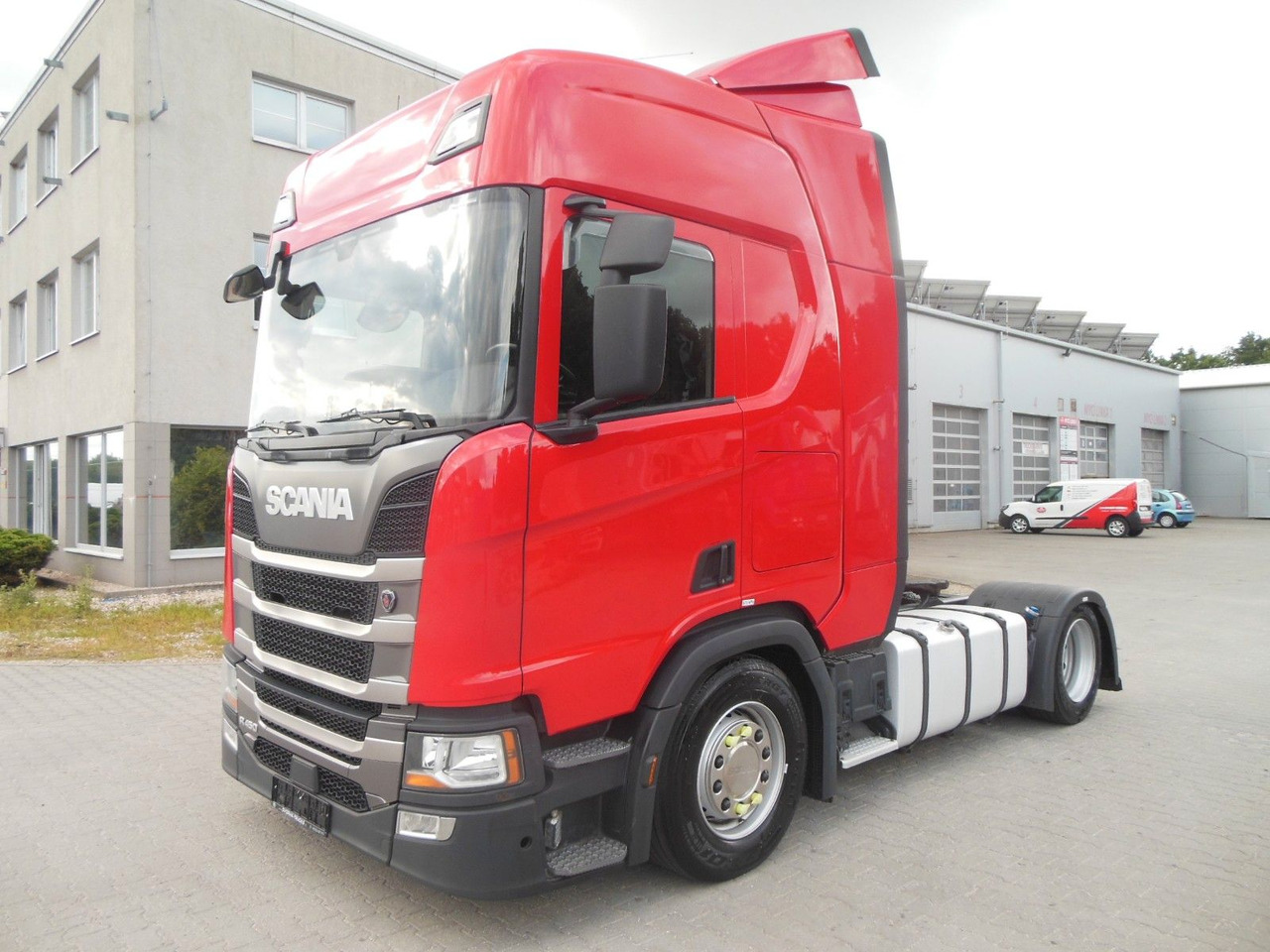 Scania R450, LOWDECK, RETARDER, STANDKLIMA - Vilkikas: foto 1 Scania R450, LOWDECK, RETARDER, STANDKLIMA - Vilkikas: foto 1