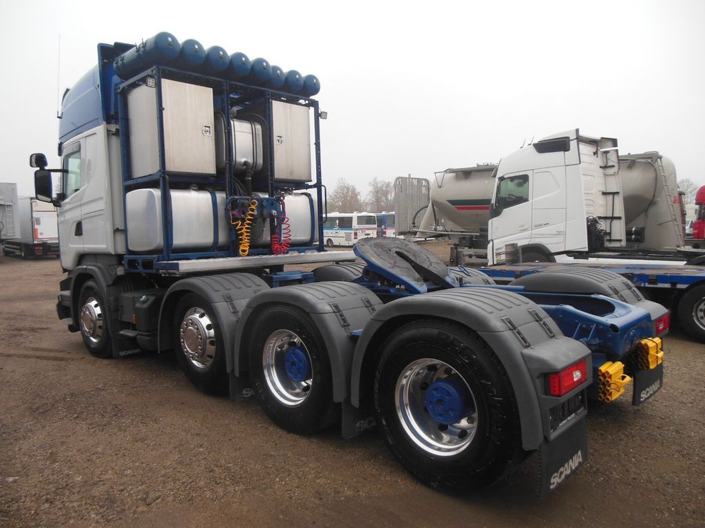 Scania R580, V8, 8X4, 164.000 KG, TOP STAND!!! - Vilkikas: foto 4 Scania R580, V8, 8X4, 164.000 KG, TOP STAND!!! - Vilkikas: foto 4