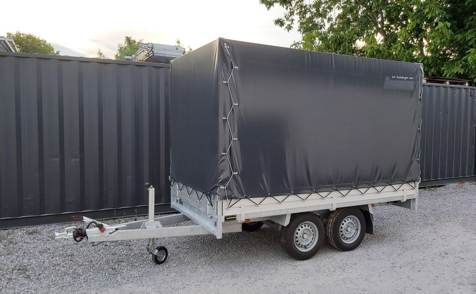 Anssems Hochlader PSX - S 2000 305x153x30cm 180cm Hochplane grau (M) 2000kg Aktion - Tentinė priekaba: foto 1 Anssems Hochlader PSX - S 2000 305x153x30cm 180cm Hochplane grau (M) 2000kg Aktion - Tentinė priekaba: foto 1