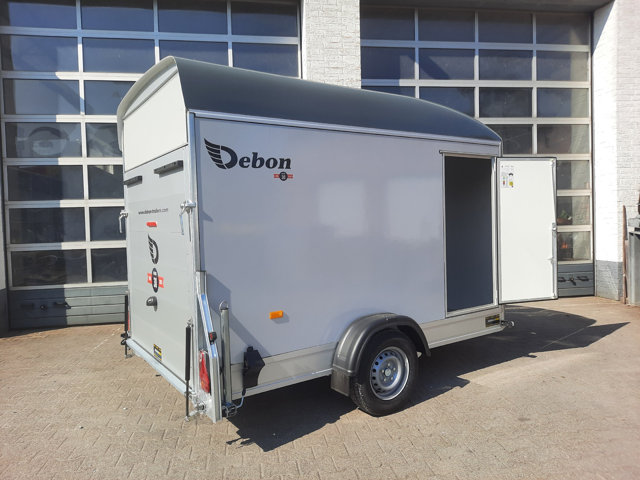 Cargo Roadster 400 312x164x184cm Sandwich Poly irongrey Seitentür Pullman 1300kg - Automobilinė priekaba: foto 4 Cargo Roadster 400 312x164x184cm Sandwich Poly irongrey Seitentür Pullman 1300kg - Automobilinė priekaba: foto 4