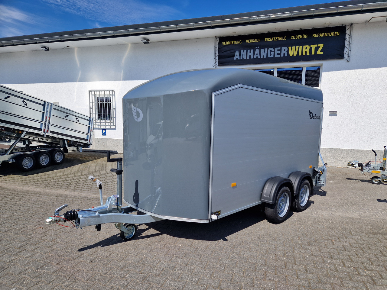 Cargo Roadster 700 375x180x200cm Alu Poly irongrey Seitentür 100km/H 2600kg - Furgonas priekaba: foto 4 Cargo Roadster 700 375x180x200cm Alu Poly irongrey Seitentür 100km/H 2600kg - Furgonas priekaba: foto 4