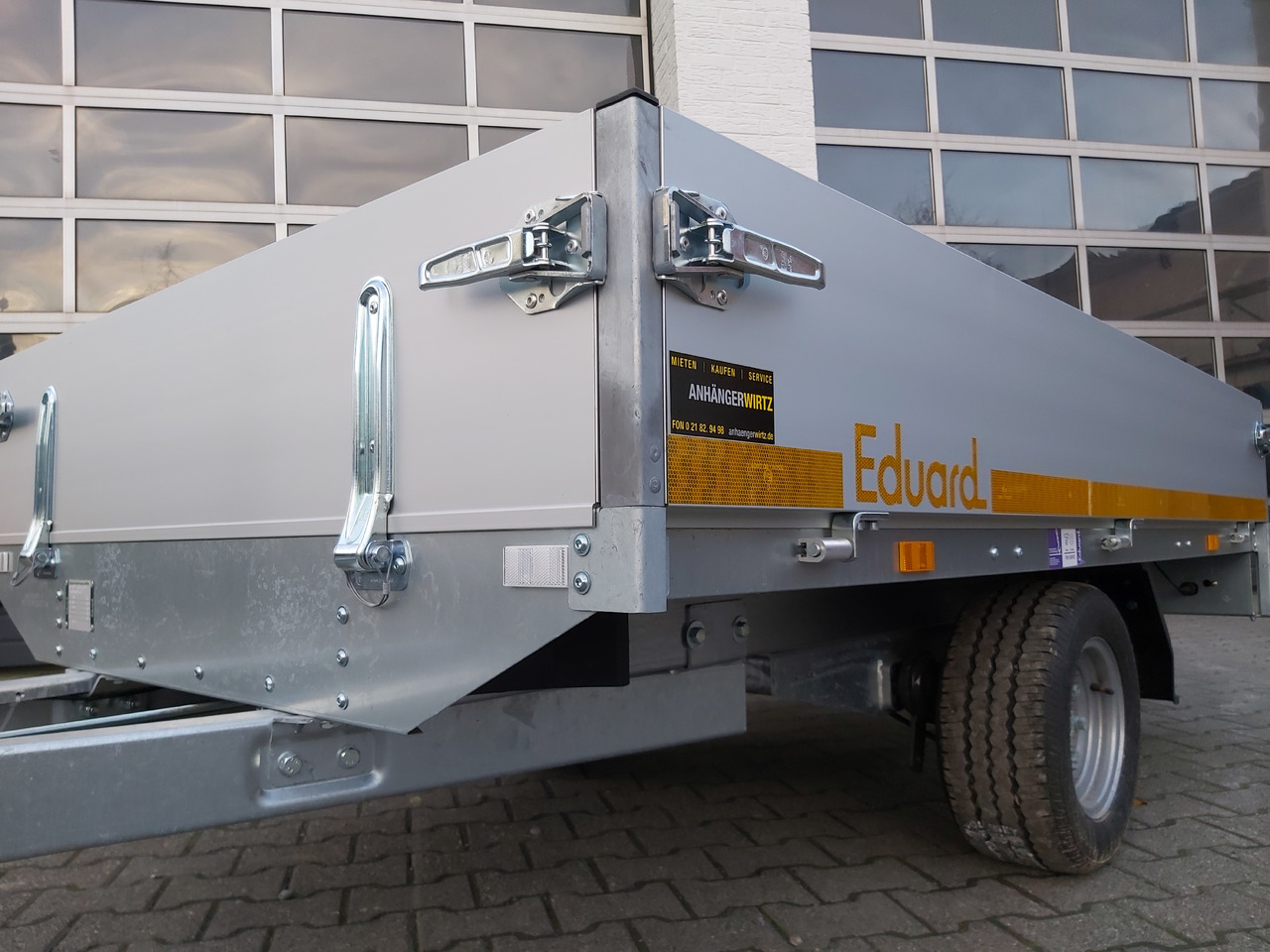 Hochlader light 2514 250x145x30cm Lfh 56cm (S) 1500kg online Aktion - Automobilinė priekaba: foto 5 Hochlader light 2514 250x145x30cm Lfh 56cm (S) 1500kg online Aktion - Automobilinė priekaba: foto 5