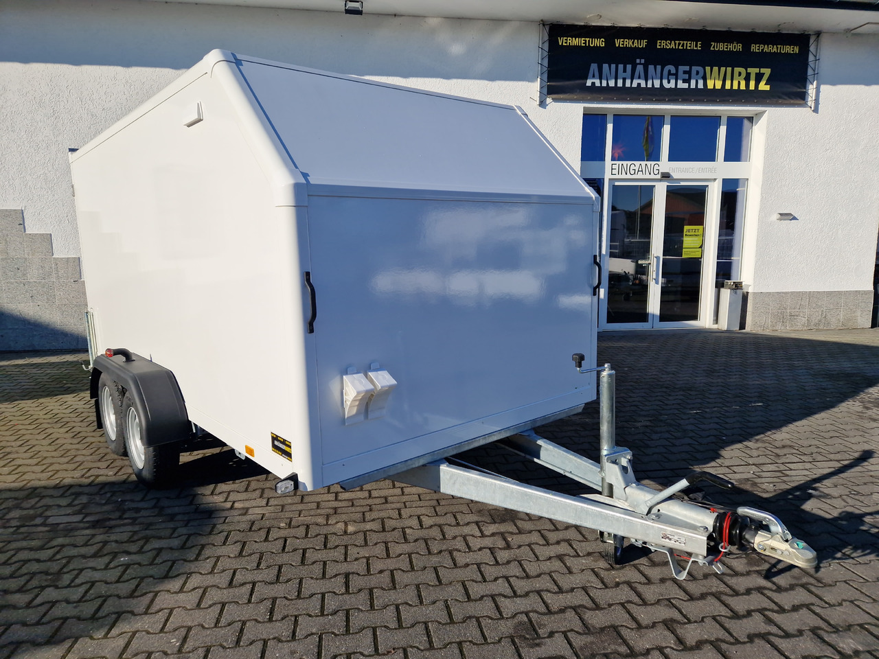 Furgonas priekaba Kargo FS2740/180HTL 405x200x180cm GFK Zurrsystem 100km/H (XL) 2700kg: foto 21