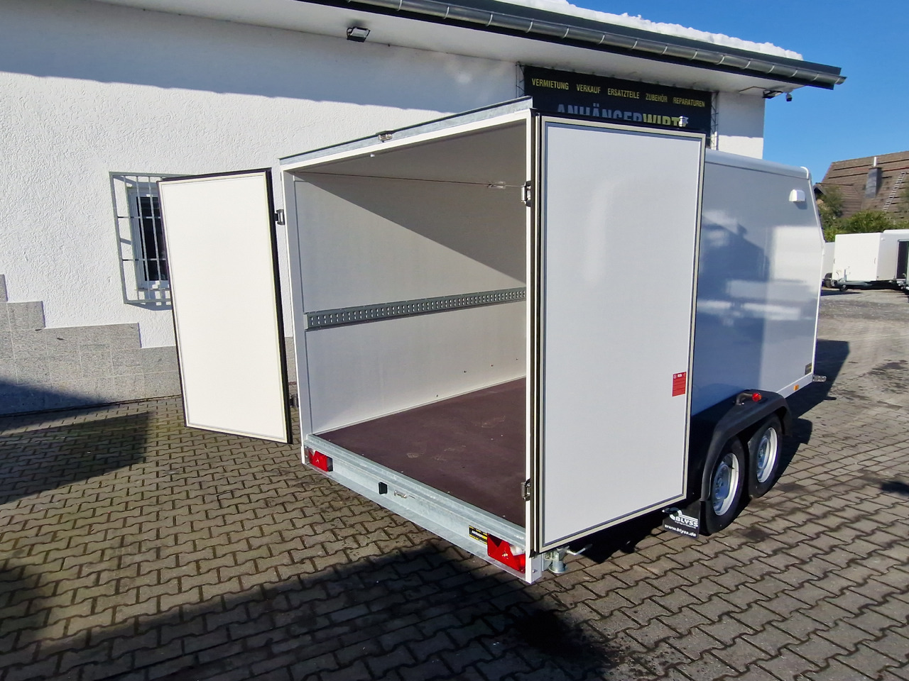 Furgonas priekaba Kargo FS2740/180HTL 405x200x180cm GFK Zurrsystem 100km/H (XL) 2700kg: foto 19