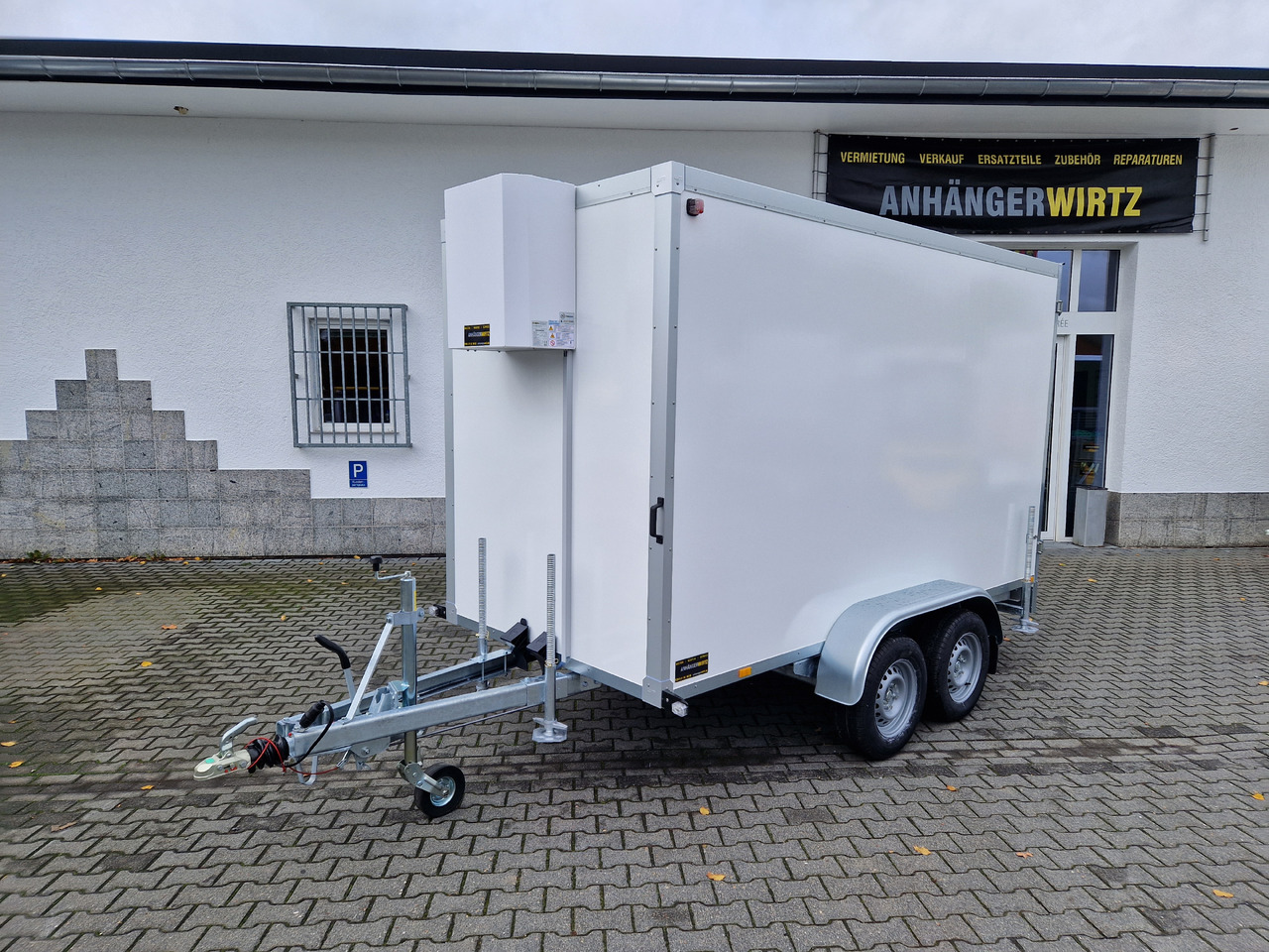 Refrižeratorius priekaba Kühlanhänger AZKF C 2735/155 343x154x200cm CiBIN 230V +Standkühlung (L) 2700kg Abverkauf: foto 7