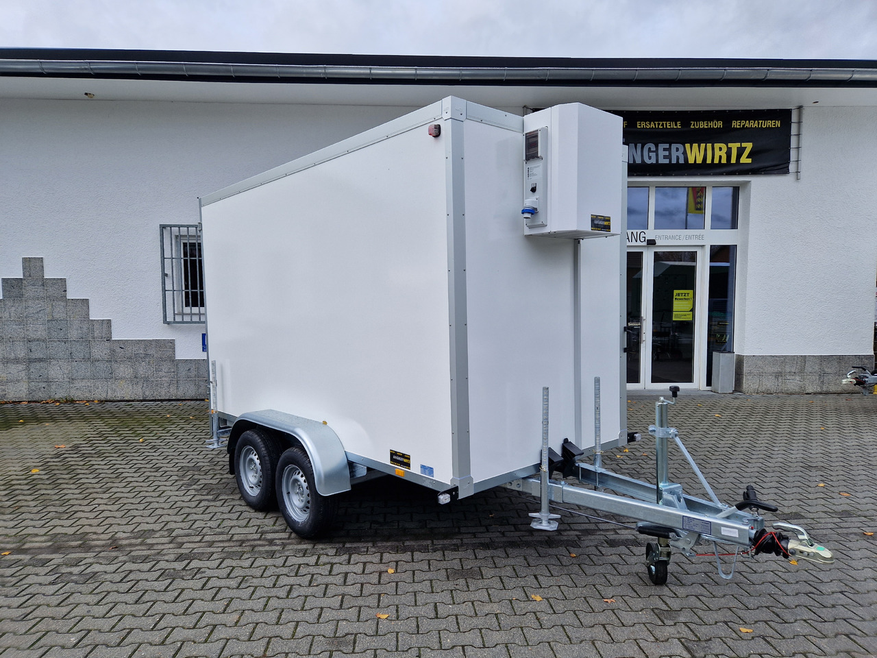 Refrižeratorius priekaba Kühlanhänger AZKF C 2735/155 343x154x200cm CiBIN 230V +Standkühlung (L) 2700kg Abverkauf: foto 16