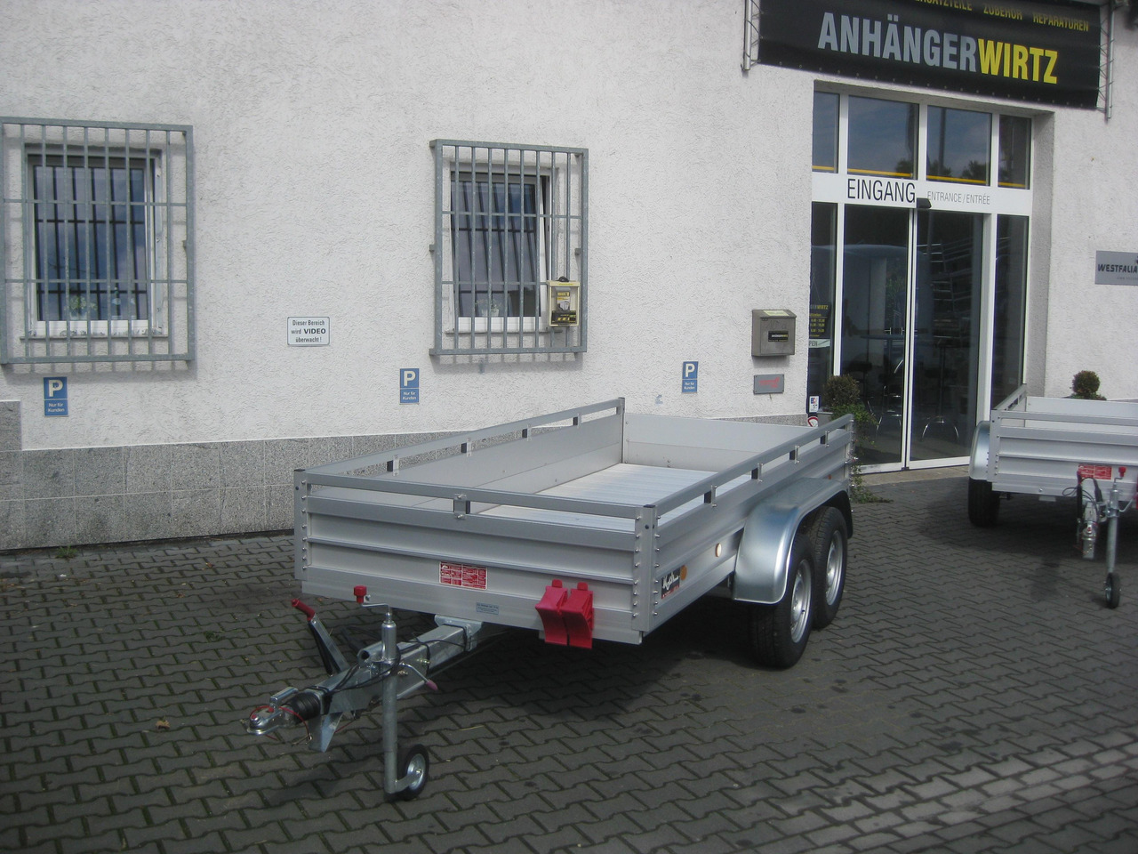 PKW Anhänger Koch Aluline+ 350x150x44cm ALUBODEN (L) 2600kg - Automobilinė priekaba: foto 1 PKW Anhänger Koch Aluline+ 350x150x44cm ALUBODEN (L) 2600kg - Automobilinė priekaba: foto 1