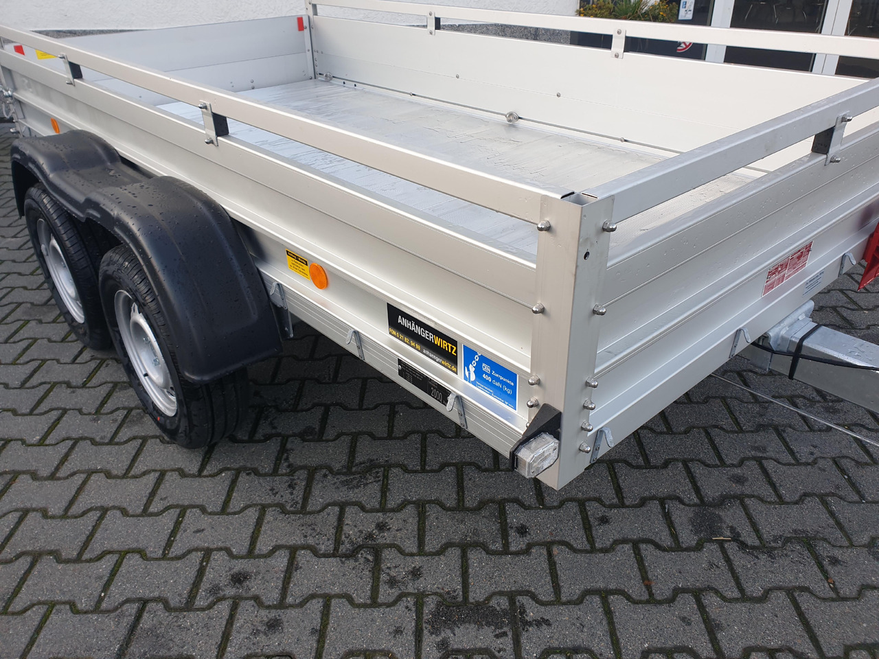 PKW Anhänger Koch Aluline+ 7.20 150.300.20 Hobbyline 300x150x44cm Aluboden (M) 2000kg - Automobilinė priekaba: foto 4 PKW Anhänger Koch Aluline+ 7.20 150.300.20 Hobbyline 300x150x44cm Aluboden (M) 2000kg - Automobilinė priekaba: foto 4